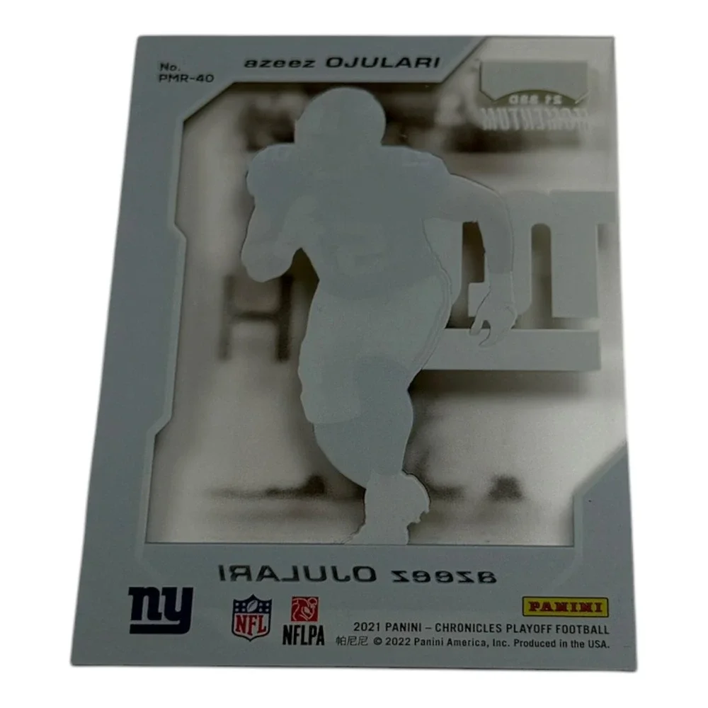2021‎ Panini Chronicles Playoff Momentum Azeez Ojulari Rookie Card PMR-40 Giants